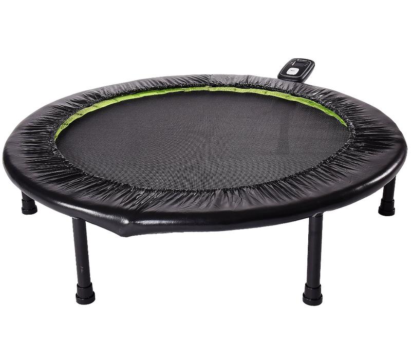 Products 36" Round Foldable Fitness Trampoline with Workout Monitor. NEW