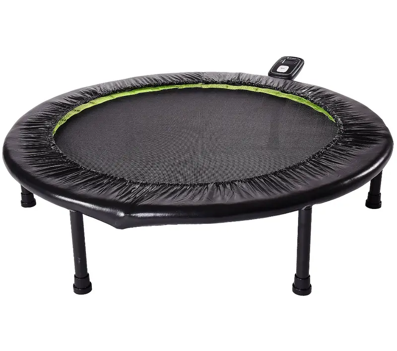 Products 36" Round Foldable Fitness Trampoline with Workout Monitor. NEW