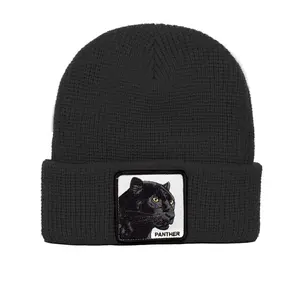 The Panther Vision Black Beanie - Goorin Bros
