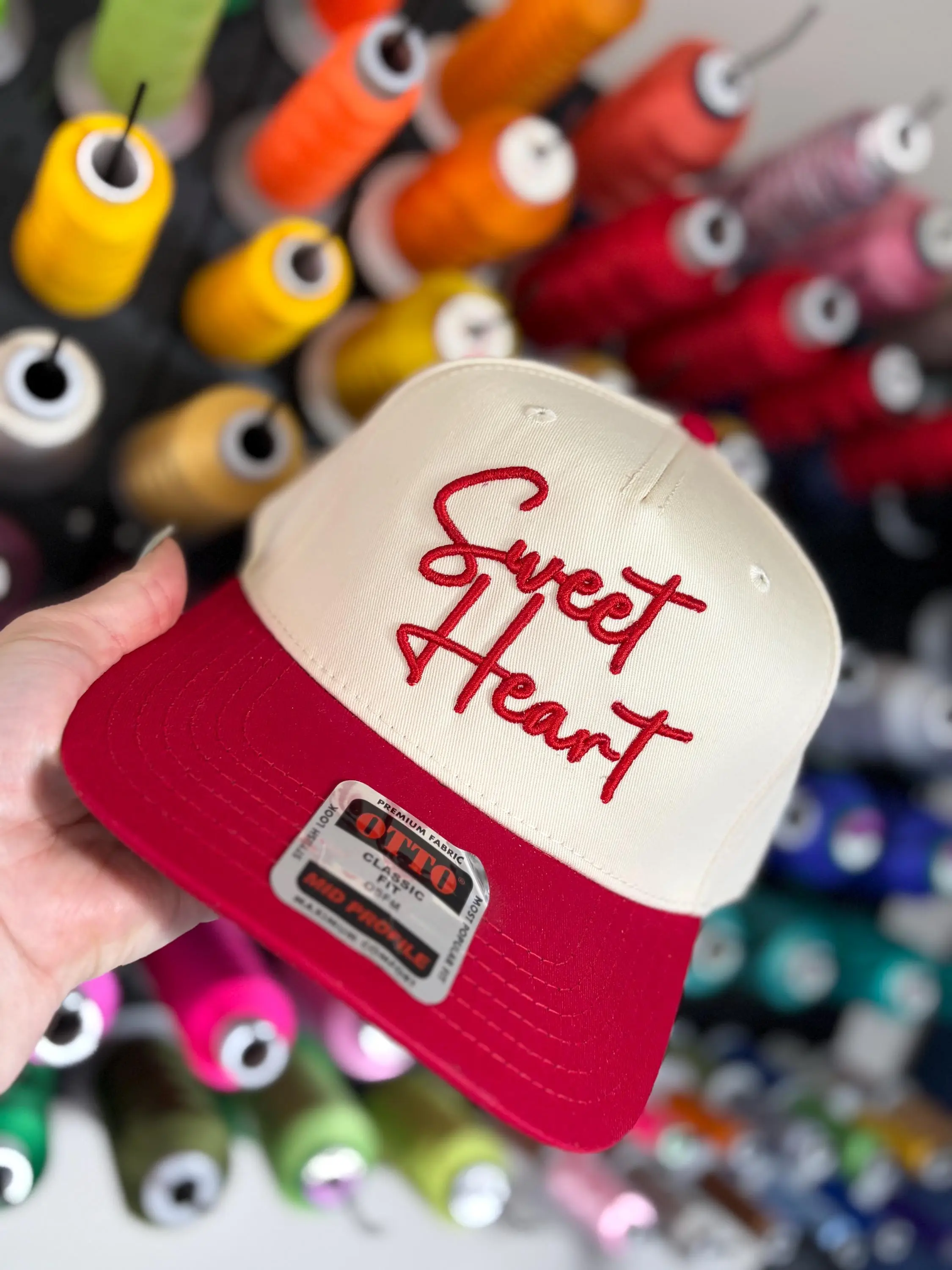 Sweet Heart Otto trucker hat embroidered