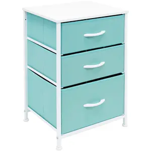 3-Drawer Chest Nightstand (Pastel Colors) bedroom furniture