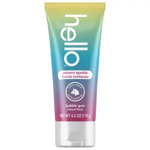 hello kids unicorn sparkle fluoride toothpaste hello kids unicorn sparkle fluoride toothpaste