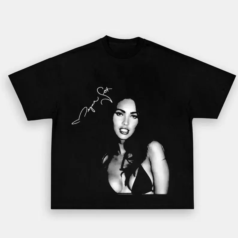 Megan Fox Vintage Bootleg Graphic Shirt Jennifer's Body Cult Movie Tee HY6248