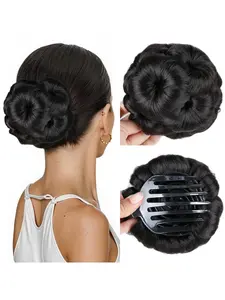 Nine Flower Claw Clip Hair Accessory, Women's Bun Holder, Fashionable Floral Hair Tie, Matte Realistic Curl Hair Pack, Trendy New Style