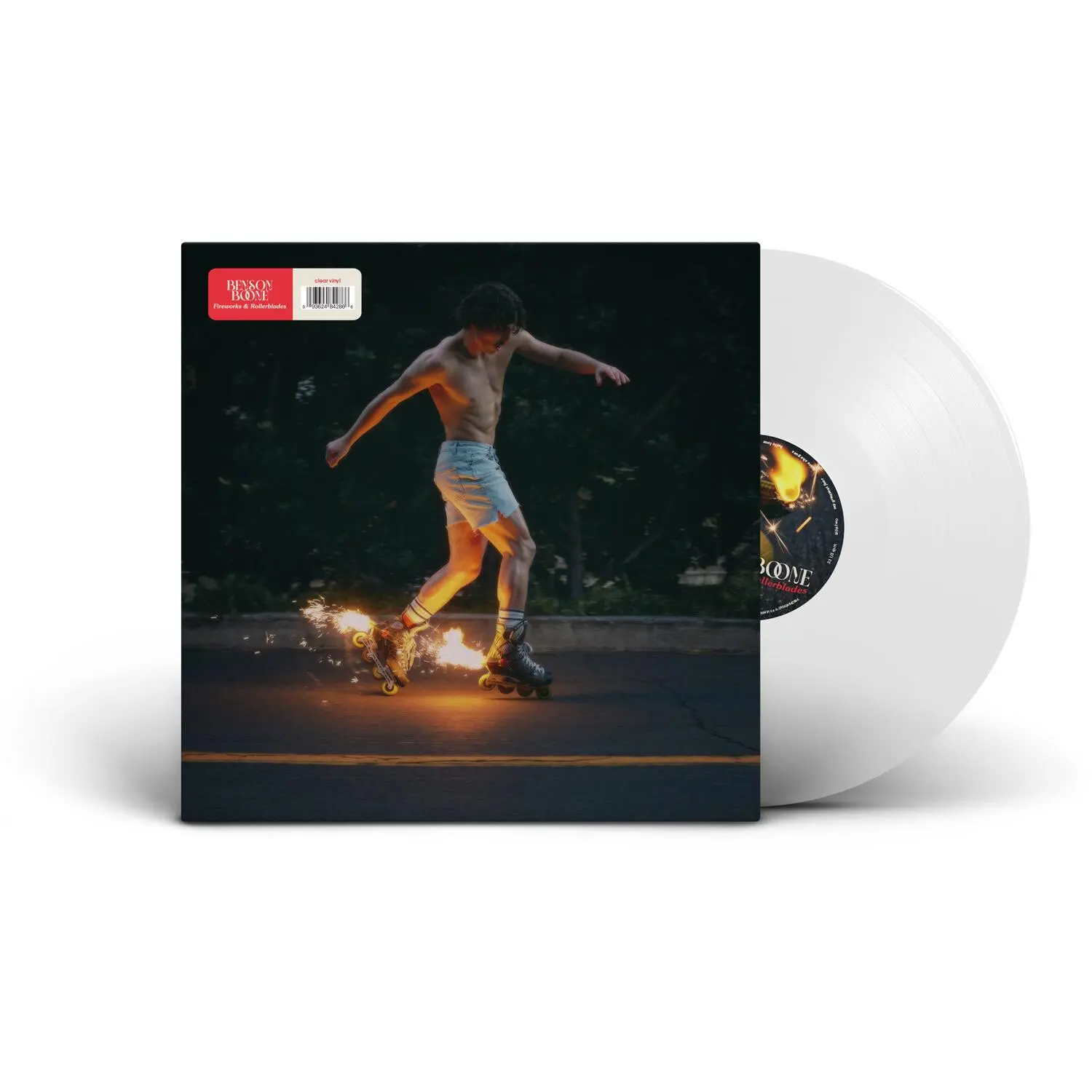 Benson Boone - Fireworks & Rollerblades (Clear Vinyl)  [VINYL RECORD - LP] Clear Vinyl