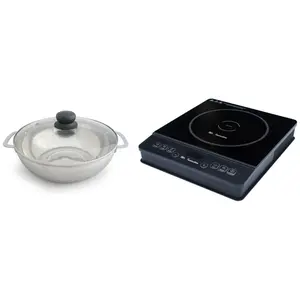 SPT 1800W Induction Cooktop and Stainless SteelPot