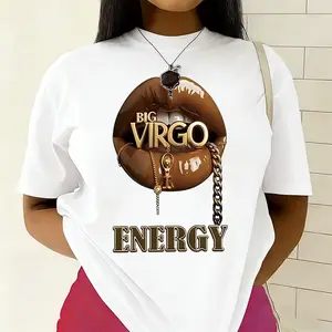 Big Virgo Energy Graphic Tee - Zodiac-Inspired Bold Statement Shirt