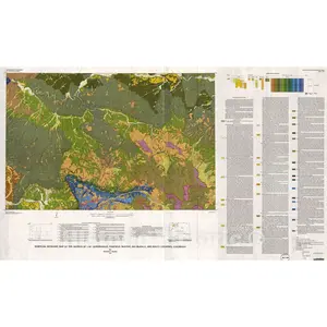 Meeker Quadrangle, Colorado - Surficial Geologic Map, 1989