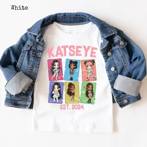 Katseye Music T-Shirt for Youth and Toddler, Katseye K-Pop Graphic Tee, Katseye Beautiful Chaos Shirt, Katseye Gnarly Tee, Gabriela Shirt