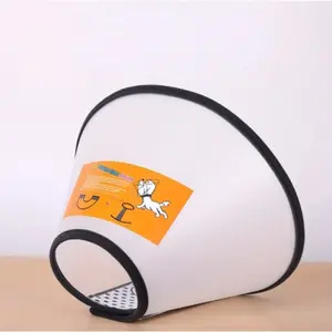 Soft Dog Cone for Post-Surgery Care, Comfortable Design for Medium & Small Breeds, Prevents Scratching, Ideal Recovery Accessory