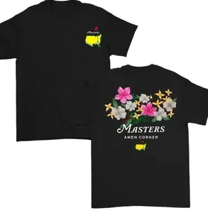 Masters Amen Corner Golf Shirt, Soft Vintage Cotton T-Shirt, Masters Golf T-shirt, Casual Menswear, Trendy Sportswear Gift