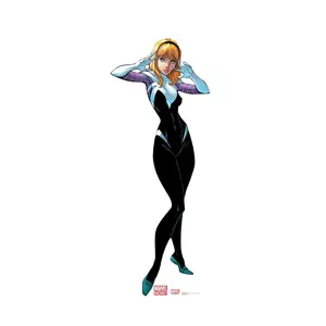 Advanced Graphics 2153 Spider-Gwen - Marvel Now Cardboard Standup, 70x27 in., Home Decor Cardboard Cutout