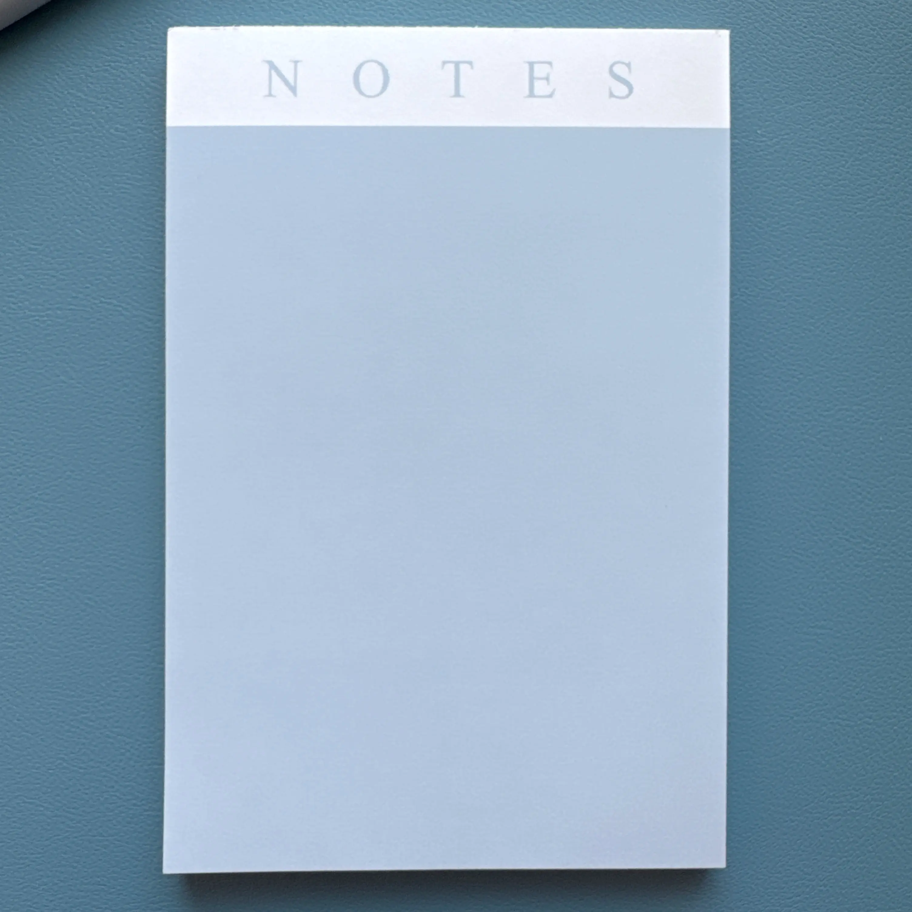 Aesthetic Lined and Blank 4x6 Notepad,  Premium Paper, Clean Design, Ideal for Stationery Lovers and Desk Organization