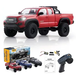 FMS 1:24 FCX24M Toyota Tacoma RTR Live Remote Control Crawler - RC Model Truck Toy Vehicle, Remote Control Car, Rc Crawler Car