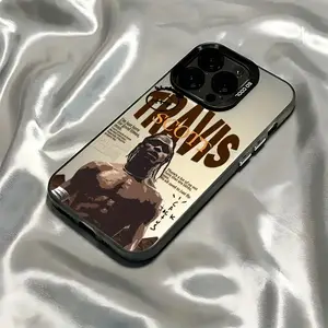 Popular Rapper New Cactus Jack Phone Case Suitable for iPhone 17 16e 16 15 14 13 12 11 Mini Pro Max Air X XR XSMAX 8 7 Plus Anti-Drop Matte Back Cover, Shockproof Cover, Daily Use Case, Cactus Design, Smooth Texture, Durable Material, Stylish Case, Fashio