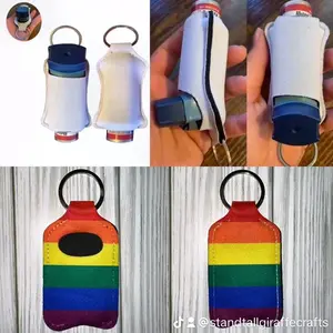 Rainbow pride inhaler holder for purse/ backpack