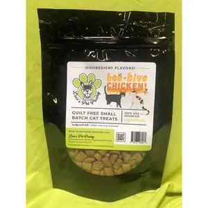 Beehive Chicken - All Natural "Chicken" Cat & Kitten Disobedient Treats - 2 oz. Pouch