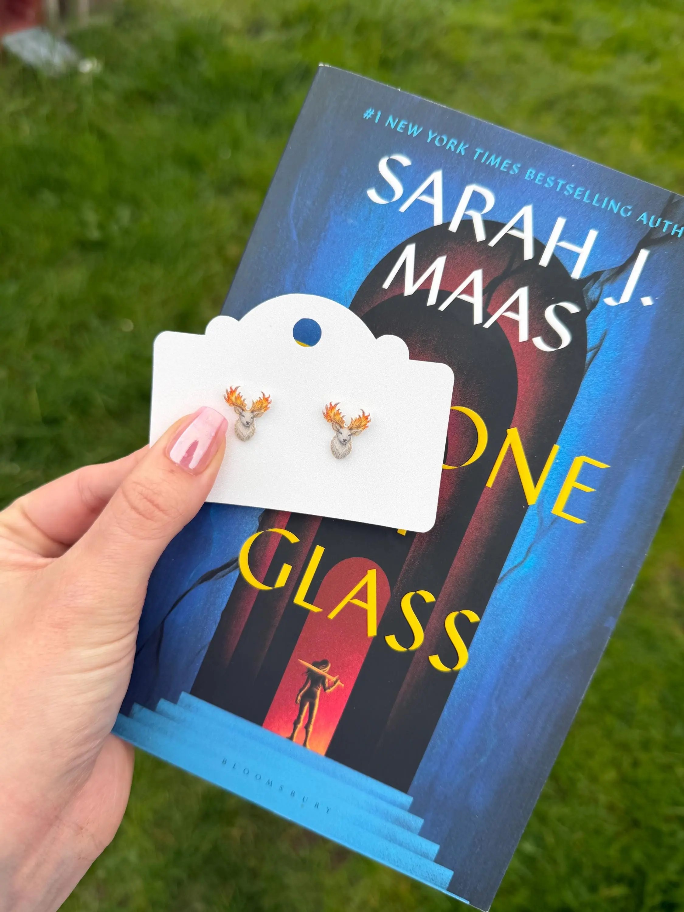 Handmade Earrings | Book Themed | Throne Of Glass