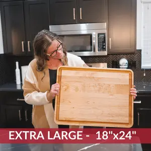 Extra Large Maple Wood Cutting Board