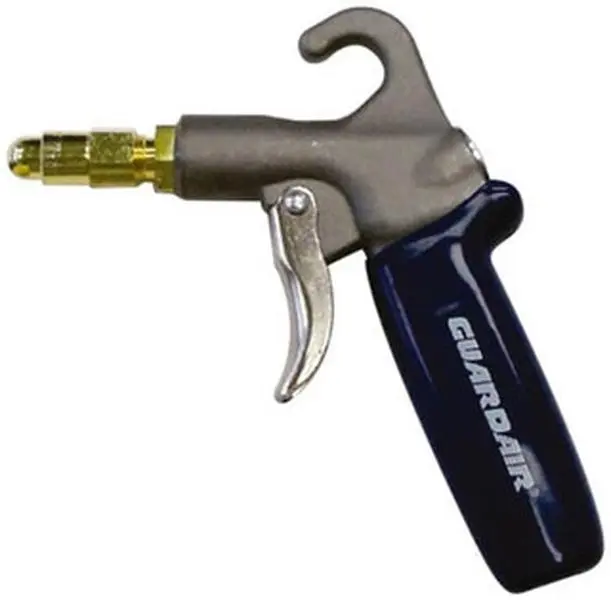 Guardair Low Volume Safety Air Gun for Work - 120 Max PSI, 1/4 NPT Inlet, Brass Body, Model 74GLVB