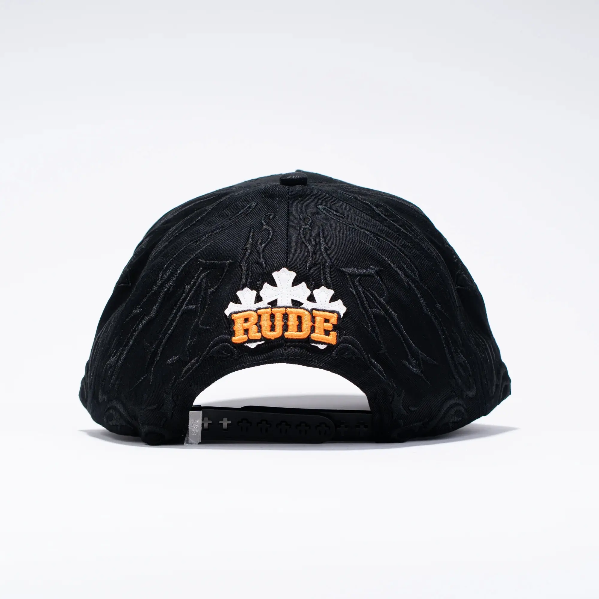 RUDE Awakenings x PORFA Snapback Hat - Triple H Houston Black