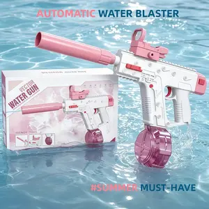 Automatic Electric Water Blaster, High Capacity Water Sprayer Toy, Ultra Long Range, Swimming Pool Party Accessory, Summer Outdoor Fun