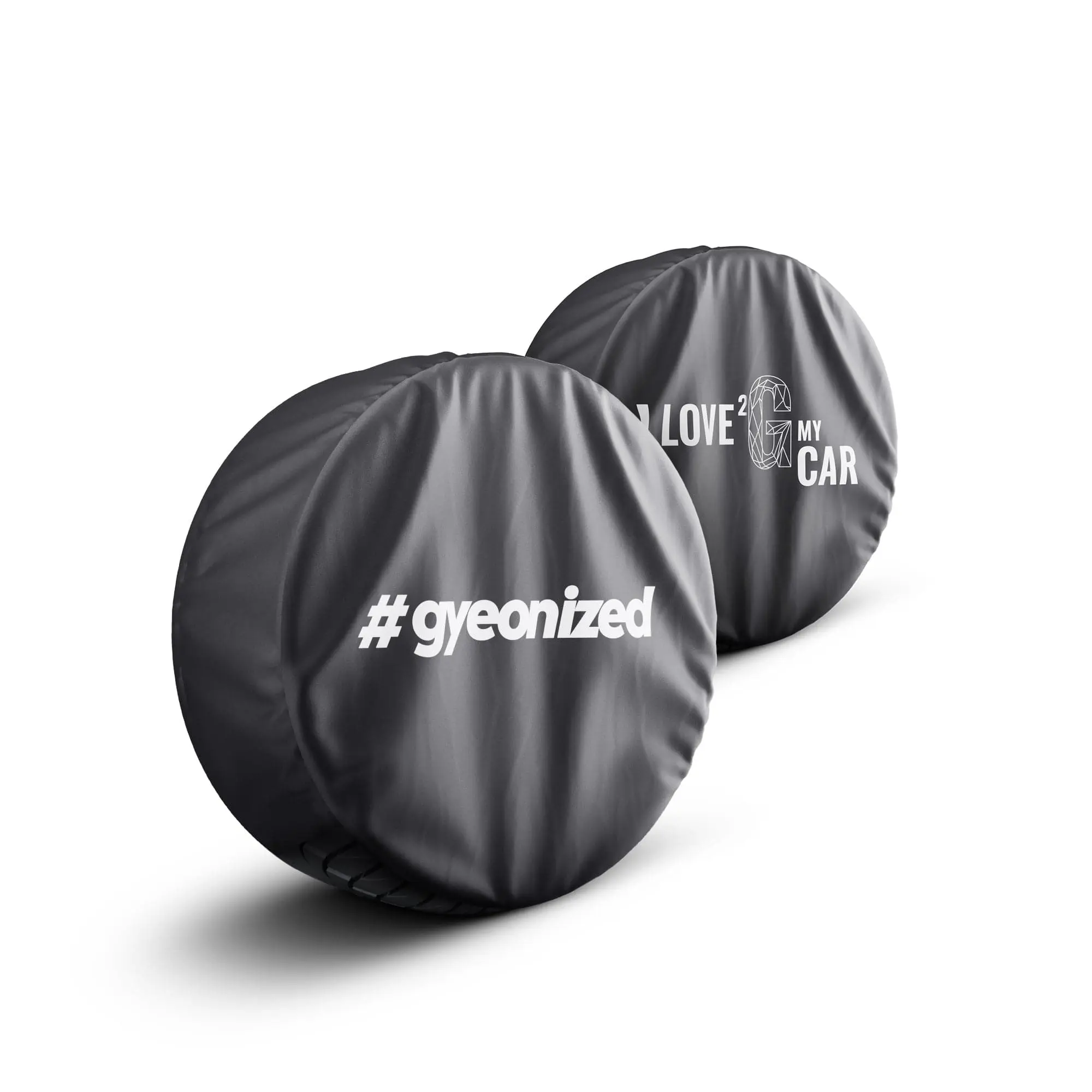 GYEON Wheel Covers - 4-Piece Highly Durable Slip-On Auto Wheel Covers for Detailing, Storage, Polishing Stages, Protect Against Dust (Up to 80cm)