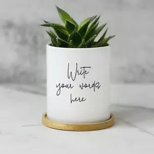 Personalized planter