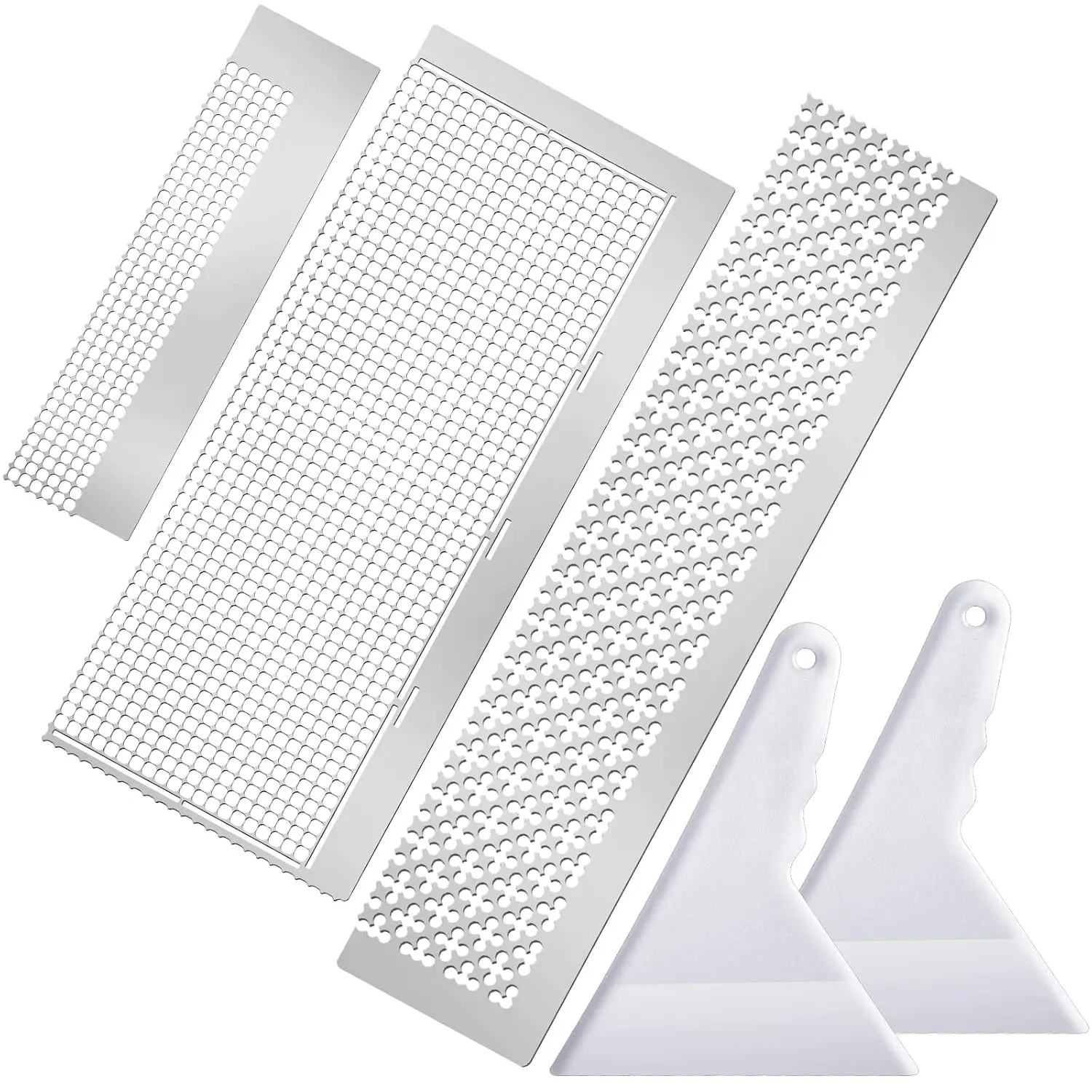 3 count  Painting Rulers Stainless Steel Art Rulers 5d  Drawing Tool Accessories DIY Drawing Tools with 216 699 1020 Blank Grids 2 count Painting Fix Tools for DIY Art Crafts