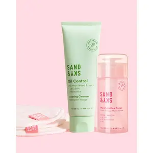 Sand & Sky Oil Control Clearing Cleanser with Marshmallow Toner - Skincare