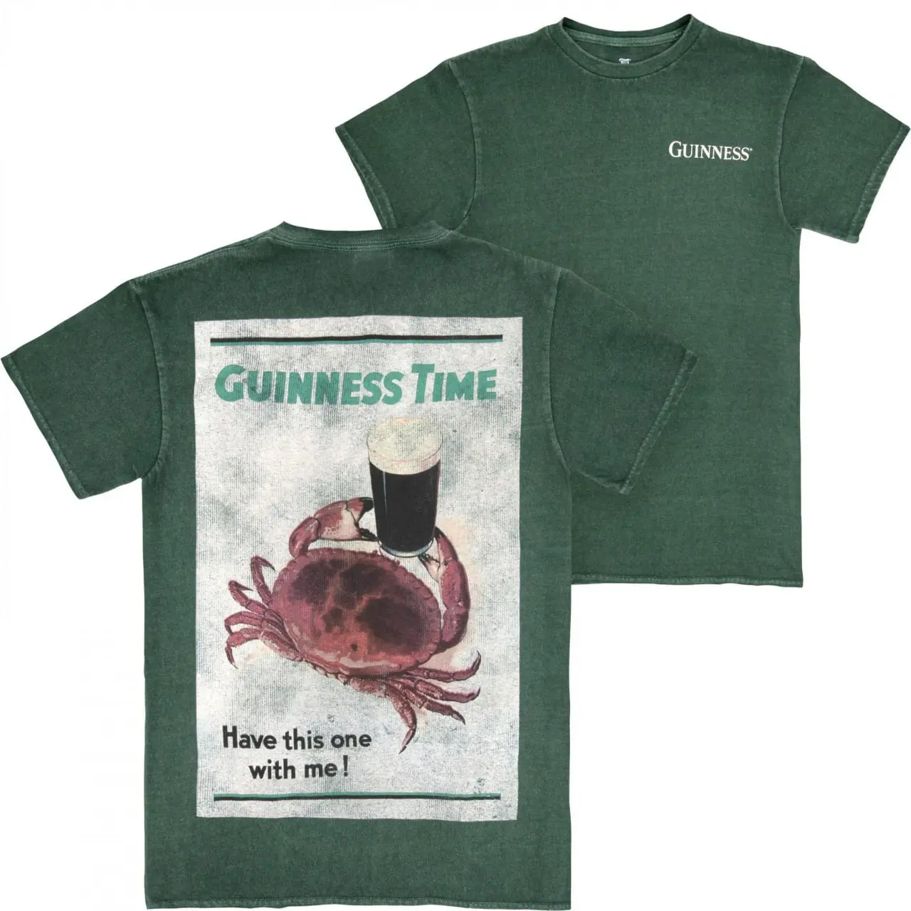 Youth and Adult Perfect Shirt for Guinness Lover, Vintage Crab Tshirt, Beer Apparel, Wacky Graphic Tee, Cotton Bar Outfits