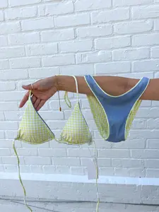 Blueberry Lemonade Reversible Bikini Set