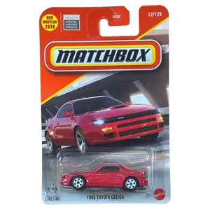Matchbox 1993 Toyota Celica Red 12/125