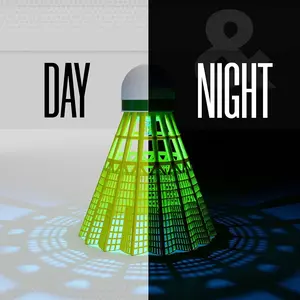 LED Badminton Shuttlecocks - 5 Pack Lighting Birdies, Nylon Glow in The Dark birdie balls for Baseball Practice- Plastic Light Up Birdies for Outdoor Indoor Sports Activities