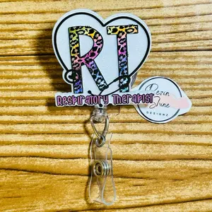 Respiratory Therapist RT Badge Reel