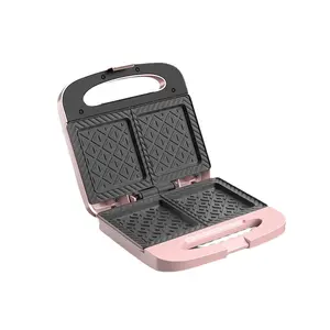 Dual-Plate Multifunctional Home Sandwich Maker Hot Press Toast Waffle Breakfast Machine