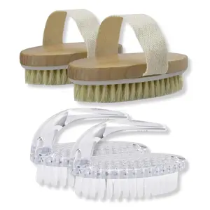 Mabua Cleansing and Ingrown Hair Brush - Pack of 2