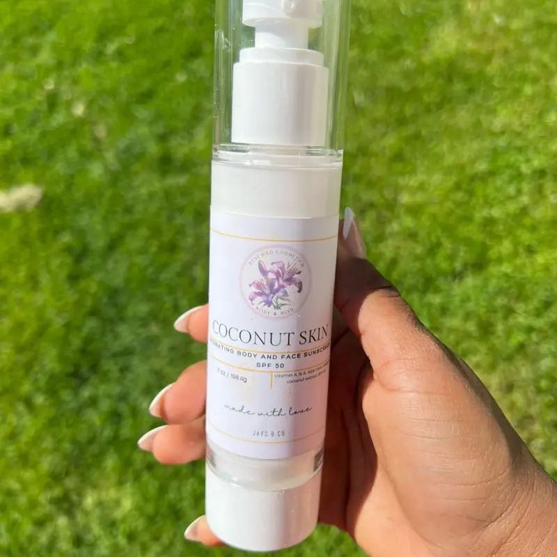 Coconut Skin SPF 50 Facial and Body Sunscreen