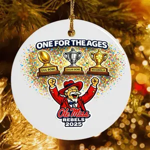 Ole Miss one for the ages Collectible Christmas Tree Decoration