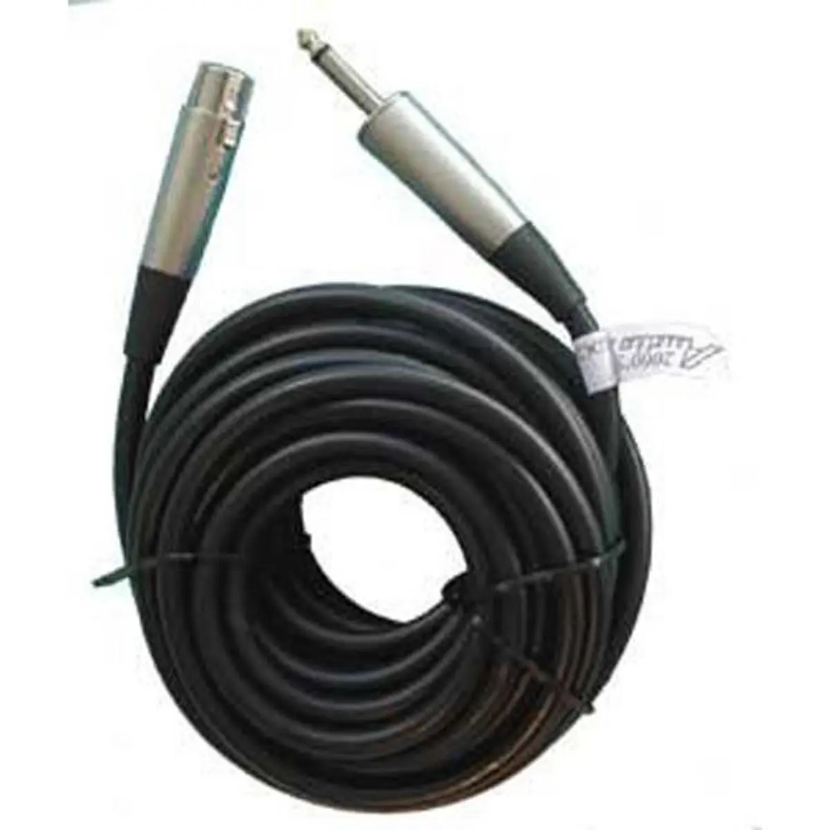 Audio 2000s 14AWG Wire Speaker Cable Accessory, 25' (7.62m) 1/4"-to-XLR Female Connector, Long Reach Audio Equipment, Accessories, Single Cable