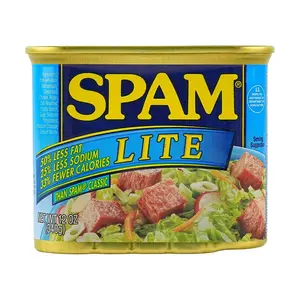 SPAM Lite Lunch Meat,Low Calories Low Fat Less Sodium,12oz