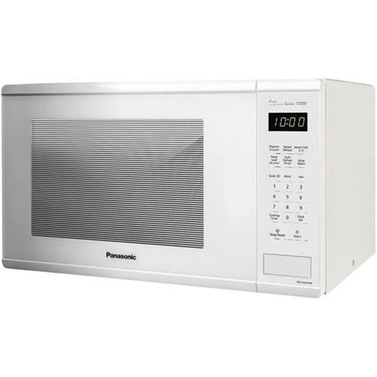 Panasonic NN-SU656W 1.3cu. ft. White Countertop Microwave Oven - Genius Sensor, Multiple Power Levels, Steam Function, Casserole-Compatible, Energy Conservation Compliant, Ideal for Casseroles & Reheating, Energy Conservation Standards