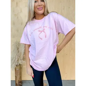 Just A Girl Graphic Top