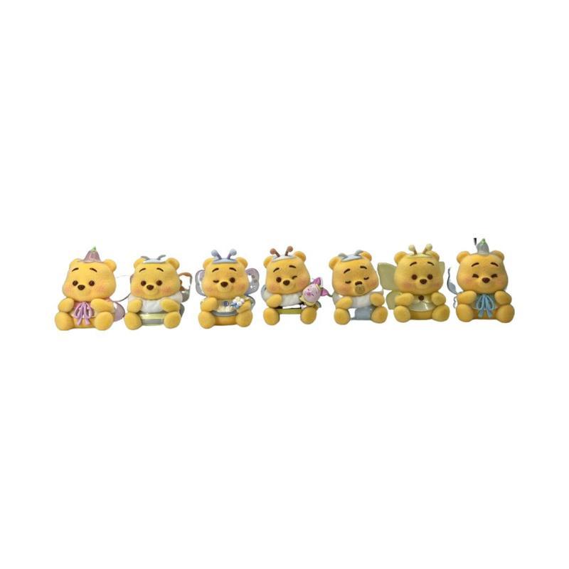 【Holiday Gift】Authentic Disney Winnie the Pooh Die Die Pu Xiu Series Blind Box, Desk Decor,Cute Figurine Ornament, Ideal Trendy Toy Gift for Women, Holiday & Holiday Haul
