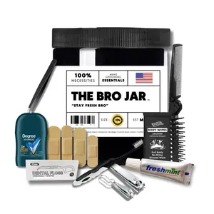 27-In-1 Men’s Grooming Kit | Dads Favorite | Emergency Travel Essentials Gift For Him