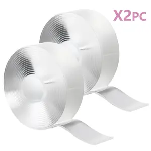 Nano Double Sided Adhesive Tape Heavy Duty (9.85FT) - Strong Adhesion Clear Mounting Tape, Picture Hanging Strips Tahan Lama & Kuat