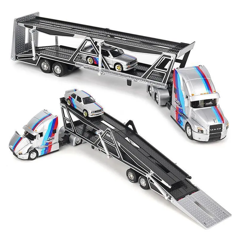 Maisto 1:64 MACK ANTHEM/1988 BMW 3 SERIES M3 precision model car