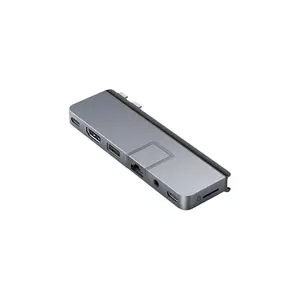 HyperDrive Duo Port 7-in-Two USB C Hub for MacBook