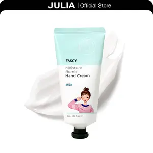 [K] FASCY Moisture Bomb Hand Cream (MILK), Gentle Fragrance Hand Cream Nourishes & Protects Dry Hands, Fast-Absorbing, Non-Greasy, Leaves Skin Moisturized & Soft, Vegan