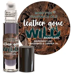 MOBETTER FRAGRANCE OILS Leather Gone Wild Fragrance Body Oil for Unisex